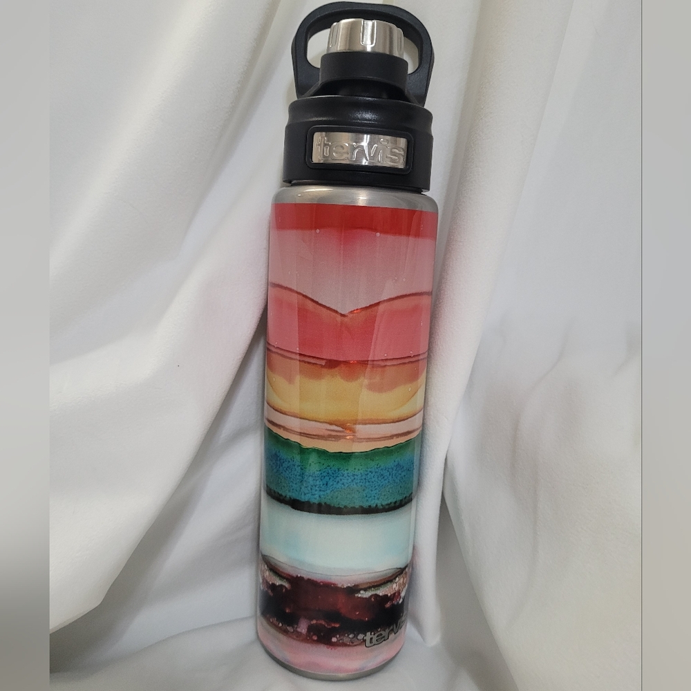 Tervis Stainless Steel Widemouth Bottle w/Deluxe Spout Lid - NWOT - #2